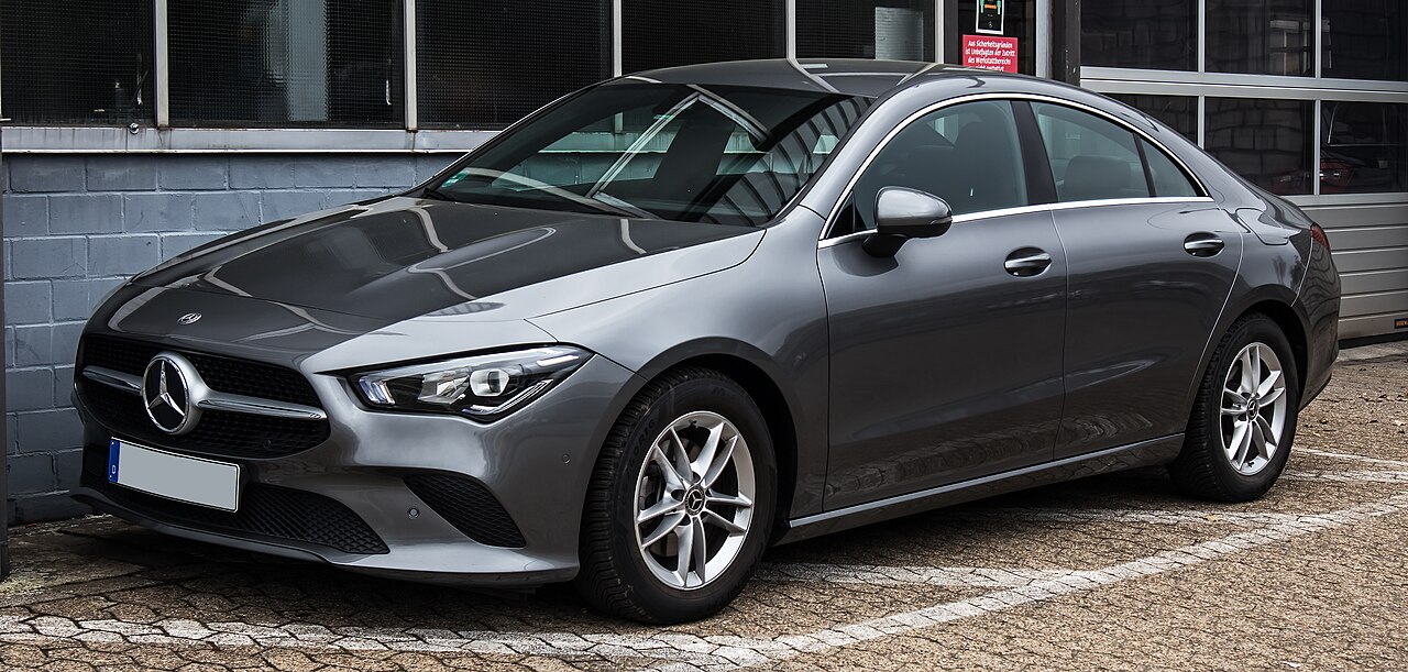 Mercedes-Benz CLA II, CLA 180 berline de 2021, avant le restylage de 2023