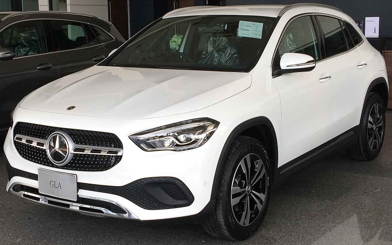 Mercedes-Benz GLA II, GLA 200 Progressive de 2021, avant le restylage de 2023