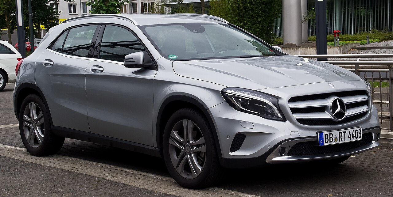 Mercedes-Benz GLA I, GLA 200 CDI de 2014, avant le restylage de 2017